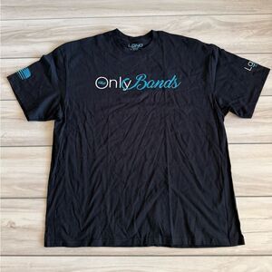 LGND Supply Co Only Bands T-Shirt Black 2XL NWT